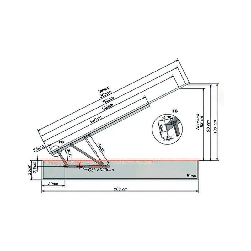 ART034 – CANT. 1400MM ART042 – CANT. 1500MM