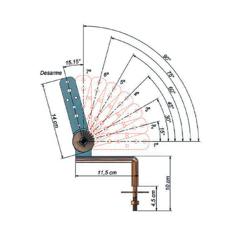 BLINDADA BRAÇO CROMADO
