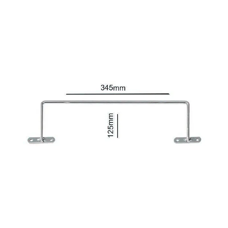 ALC016 – SUPORTE FERRA 1/4 FIX. POR CIMA PINTADA ALC017 – SUPORTE FERRA 1/4 FIX. POR CIMA CROMADA